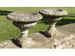 Antique Stone Urns (Pair)