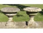 Antique Stone Urns (Pair)