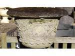 Pair Weathered Stone Urns (SOLD)