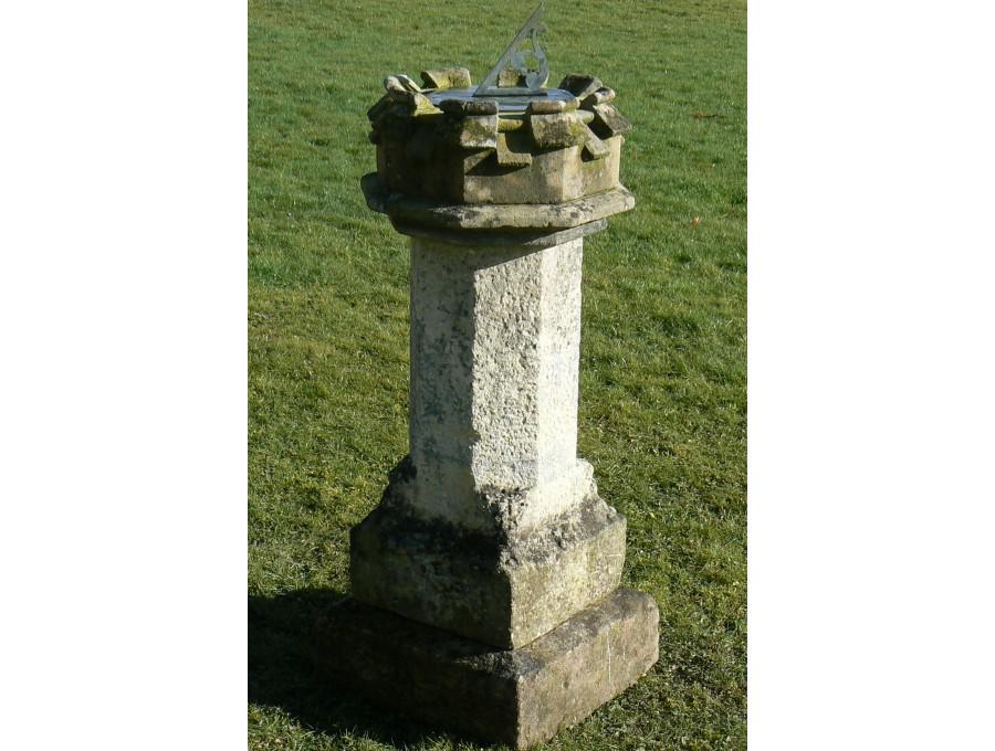 Antique Stone Sundial