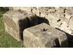 Two Old Cheese Press Stones