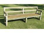 Vintage Teak Garden Bench