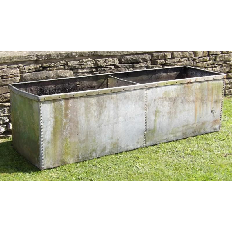 Old Galvanised Tank Holloways Garden Antiques and Ornaments