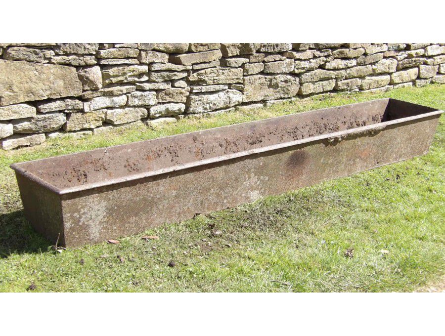 Long Cast-Iron Trough