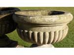 Pair Antique Stone Urns