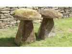 Pair of Old Staddle Stones