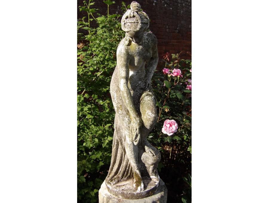 Weathered Statue of Venus