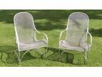 Pair of Vintage Garden Chairs