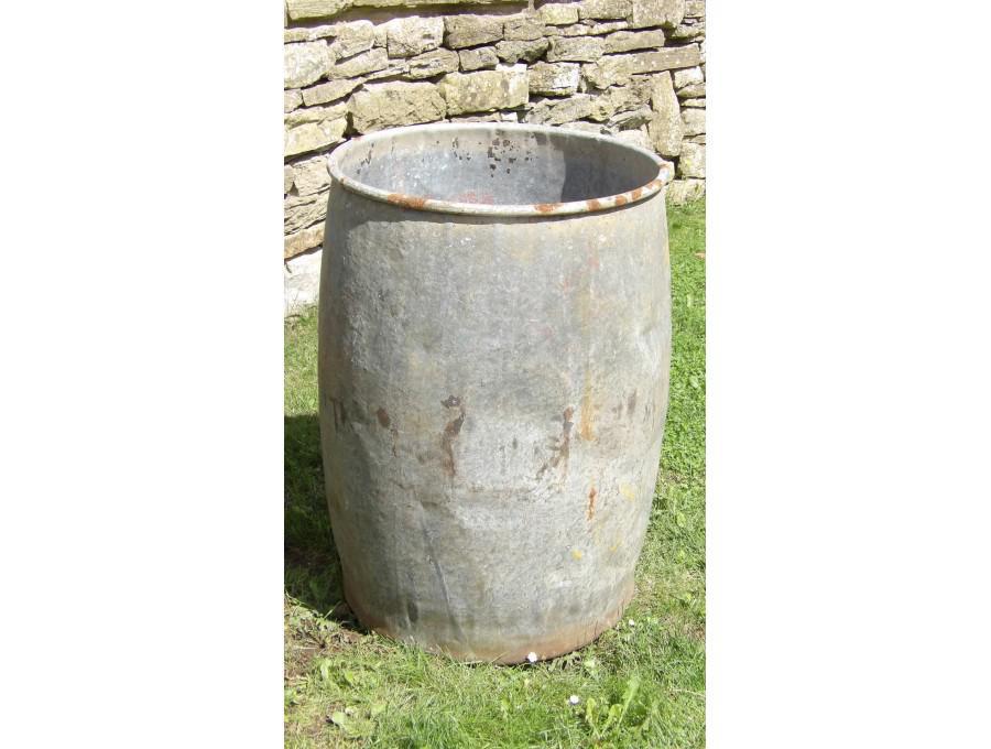 Old Galvanised Planter