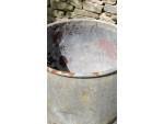 Old Galvanised Planter