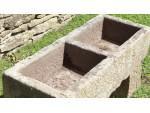Old Stone Double Trough