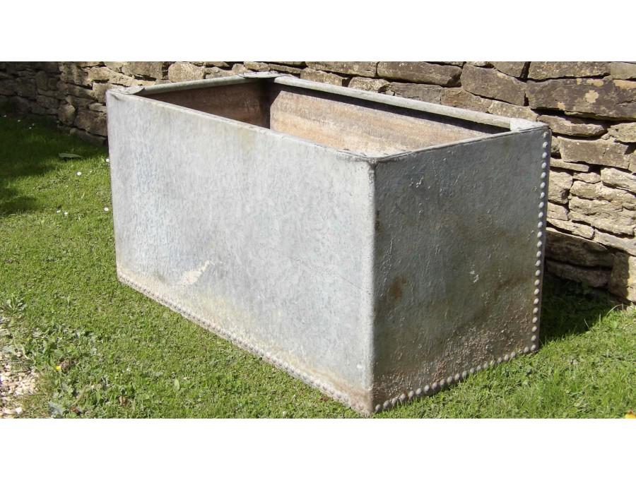 Vintage Galvanized Tank