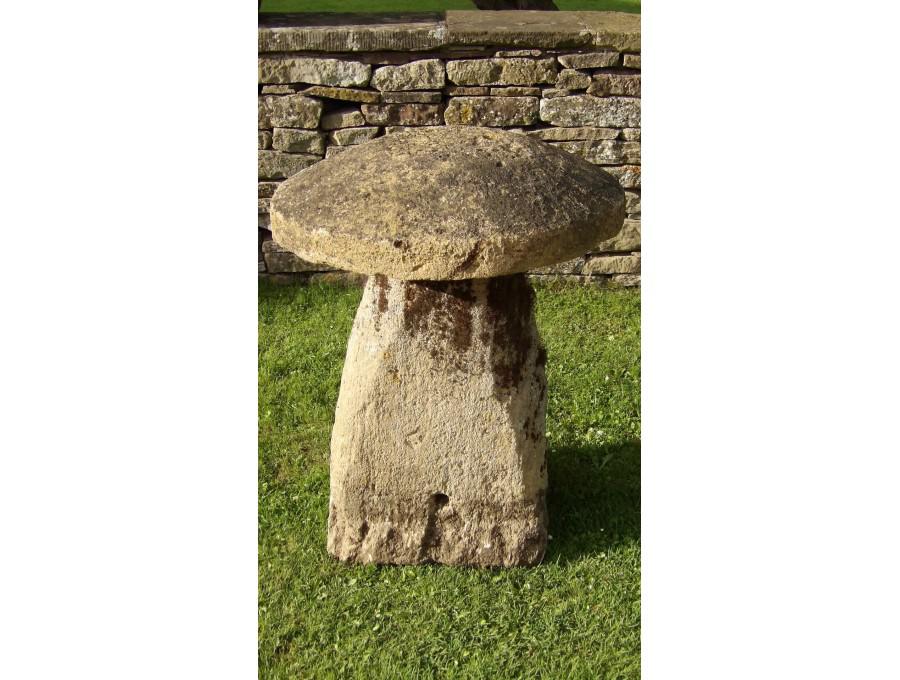 Antique Limestone Staddle Stone