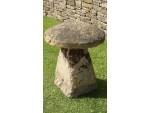 Antique Limestone Staddle Stone