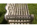 Weathered Lutyens Style Bench
