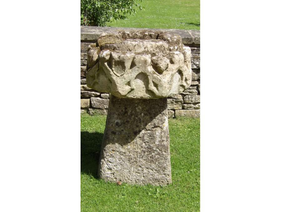 Old Salvaged Stone Feature