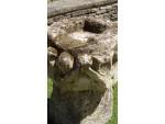 Old Salvaged Stone Feature