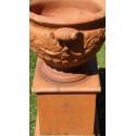 Vintage Terracotta Urn on Plinth