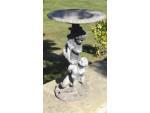 Vintage Lead Birdbath