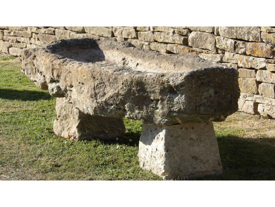 Antique Limestone Trough