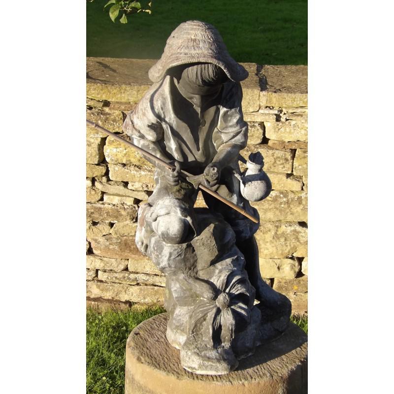 Antique Lead Garden Figure Lead Statue Holloways Garden Antiques