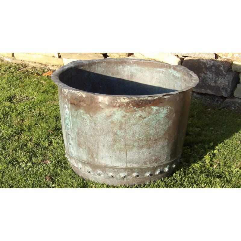Antique Copper Planter | Holloways Garden Antiques and Ornaments