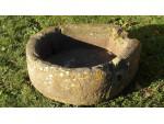 Old Horseshoe Stone Trough