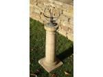 Weathered Armillary sundial
