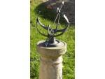 Weathered Armillary sundial