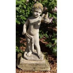 Antique Garden Figure of a Boy