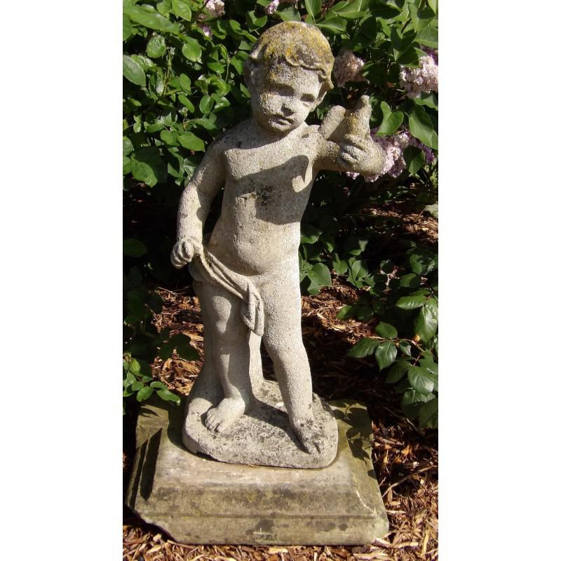 Antique Garden Figure of a Boy