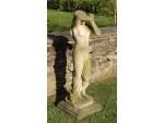 Weathered Garden Statue