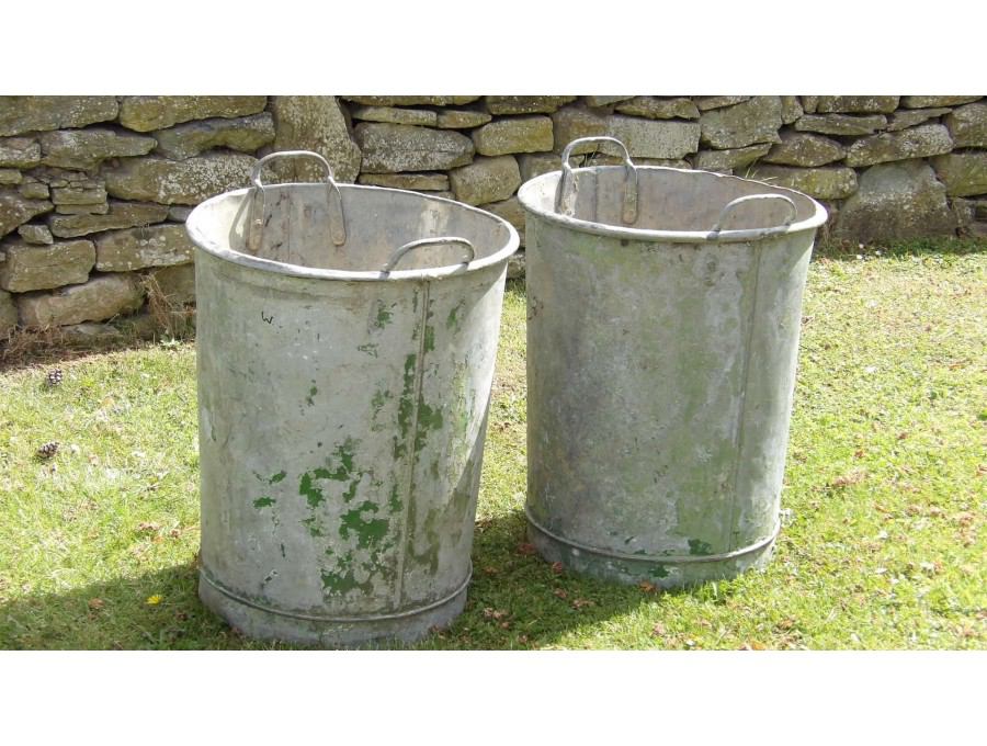 A Pair of Vintage Garden Planters