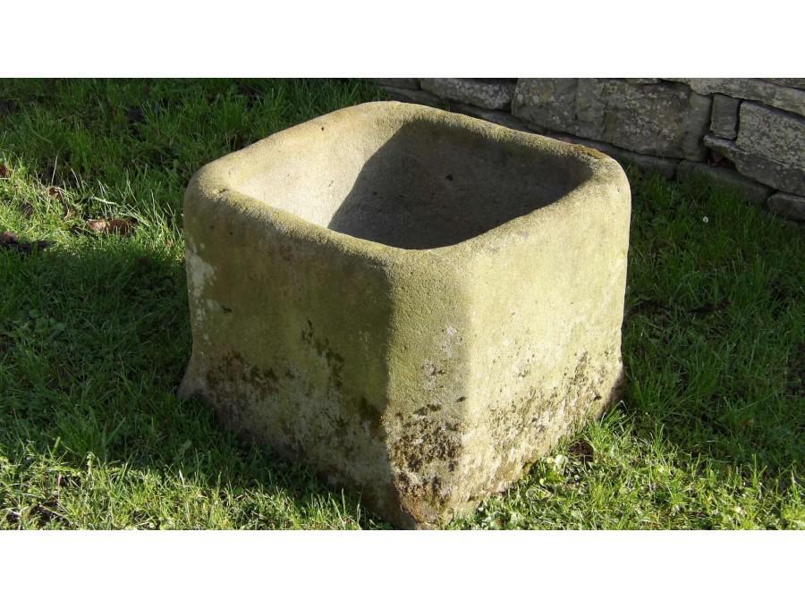 Antique Stone Planter