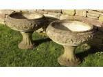 Pair of Vintage Garden Urns