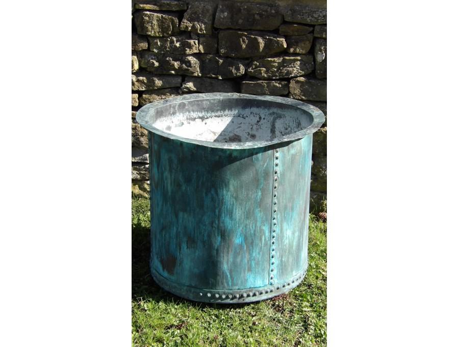 Antique Copper Planter