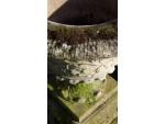 Weathered Stone Garden Urn