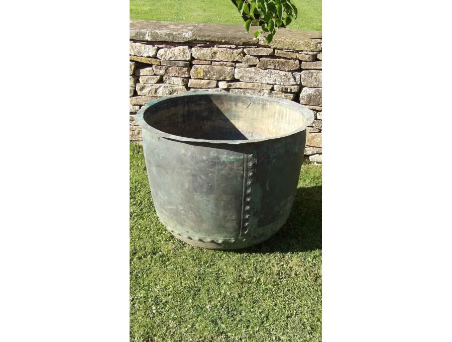Antique Copper Planter