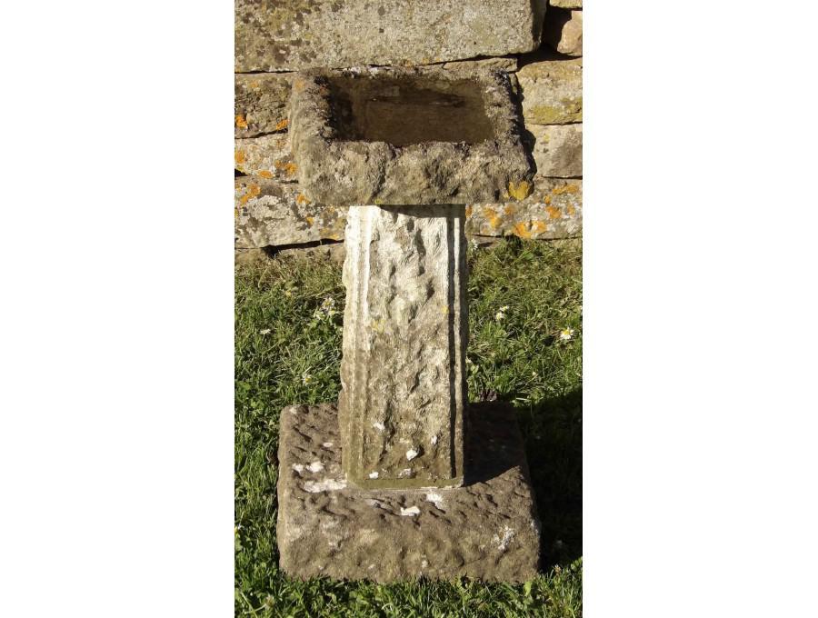 Vintage Garden Birdbath