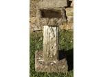 Vintage Garden Birdbath