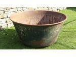 An Old Cast Iron Bowl