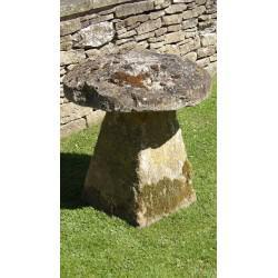 An Antique Limestone Staddle Stone