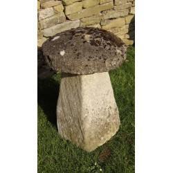 An Old Limestone Staddle Stone