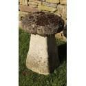 An Old Limestone Staddle Stone