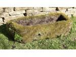 An Old Rectangular Stone Trough