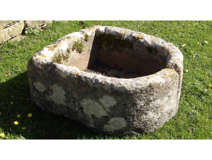 An Old Limestone Pump Trough