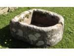 An Old Limestone Pump Trough