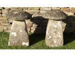 Two Antique Staddlestones