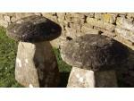 Two Antique Staddlestones