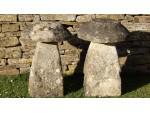 Two Antique Staddle Stones